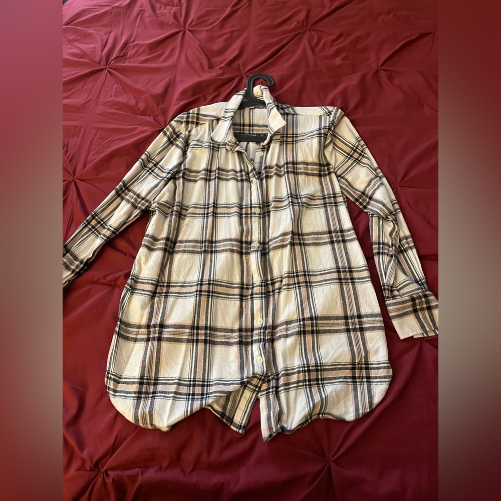Plaid loft top!